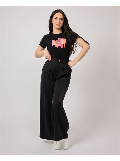 Pantaloni donna Yes Zee a palazzo YES ZEE | P322-C7000801